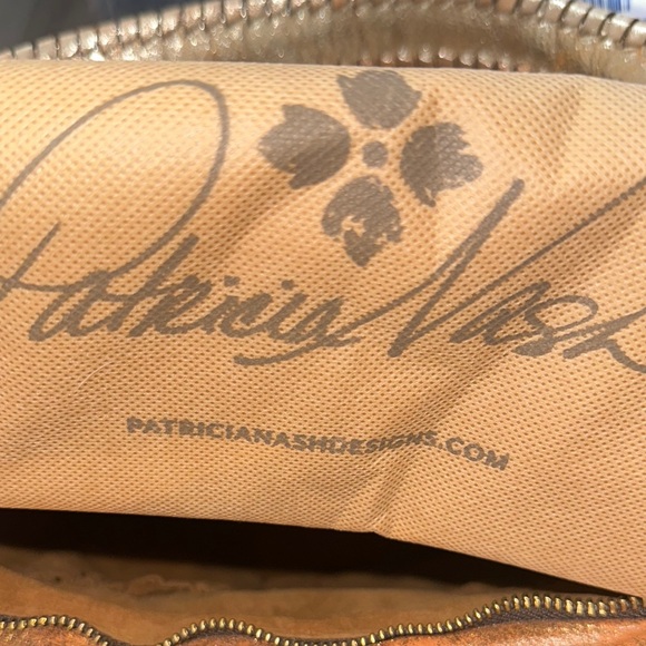 NWT Patricia Nash Women's Leather Bello Hobo Shoulder Bag Tri-Metallic - Picture 14 of 14